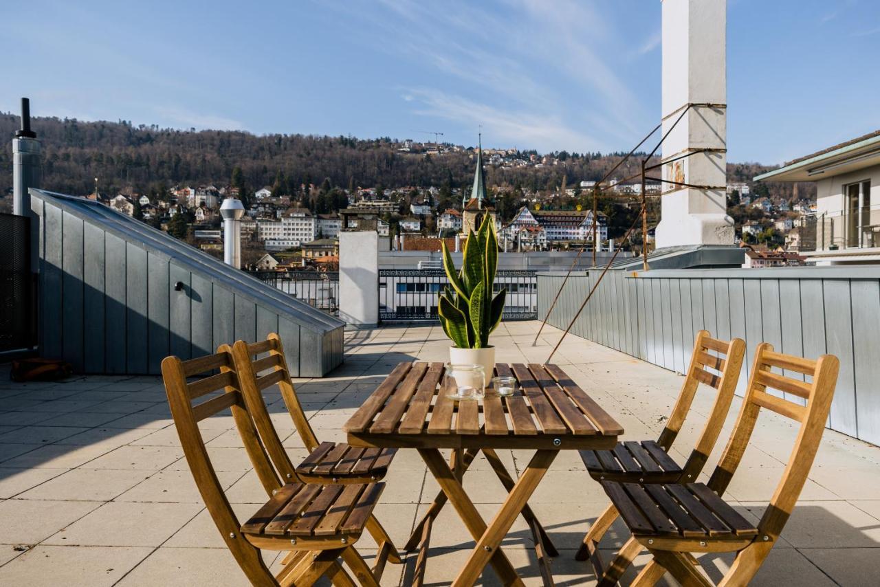 Eigene Wohnung Im Stadtzentrum Mit Wunderschoener Dachterrasse بيل المظهر الخارجي الصورة