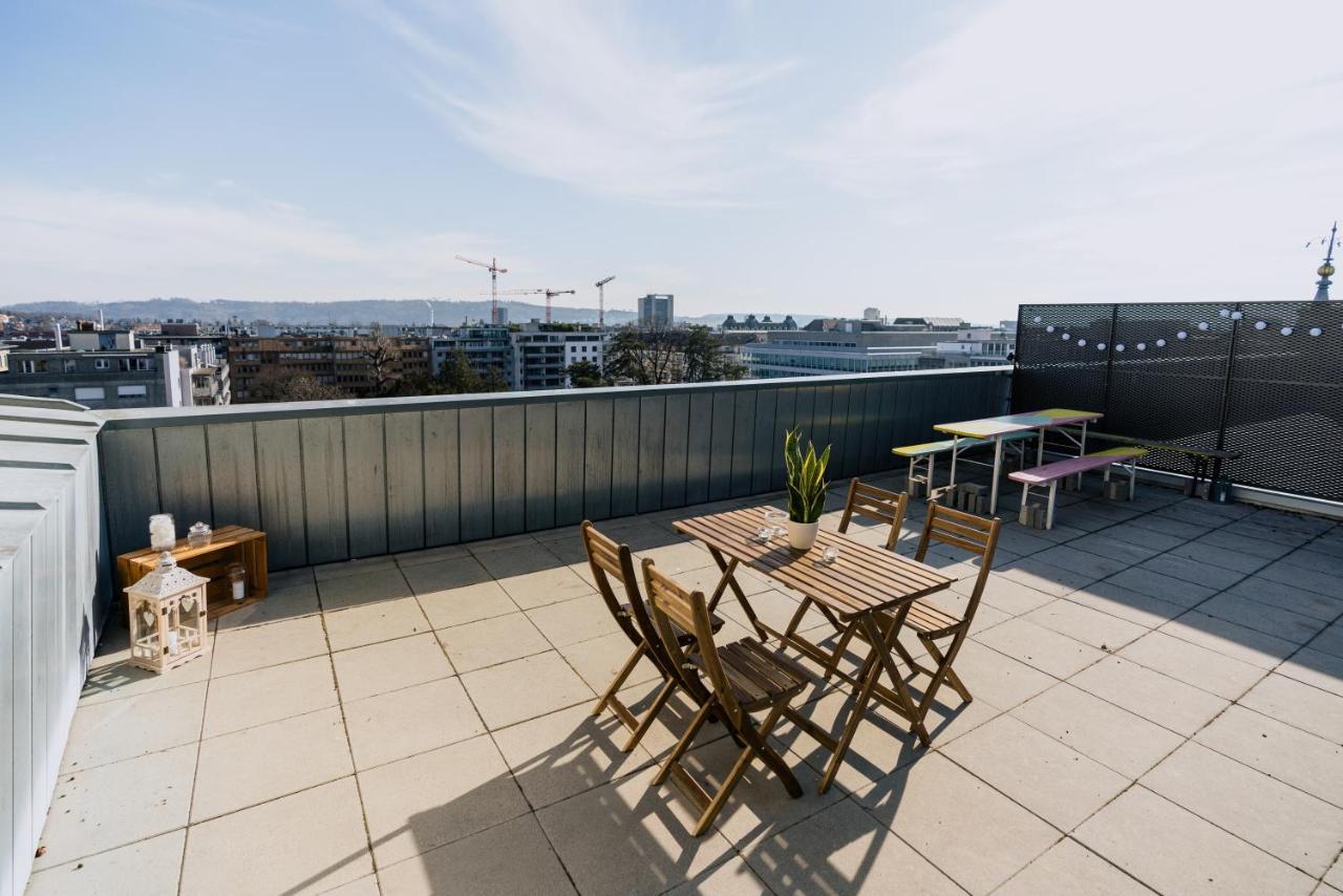 Eigene Wohnung Im Stadtzentrum Mit Wunderschoener Dachterrasse بيل المظهر الخارجي الصورة